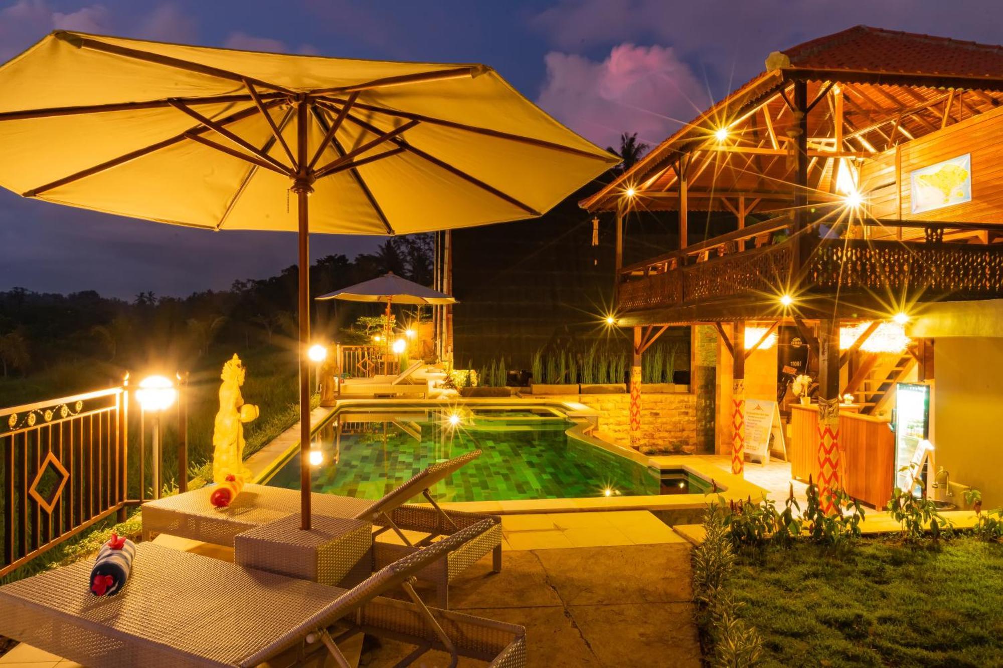 The Pyramid Ubud River Villas Payangan Exterior foto